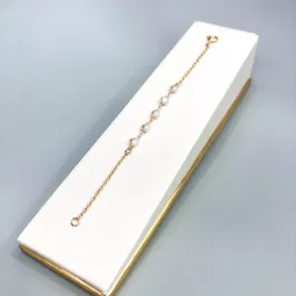 PULSEIRA 5 CORAÇÃO EM PÉROLAS