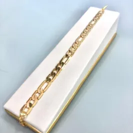 PULSEIRA ELOS FIGARO ACHATADO