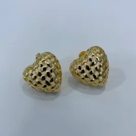 BRINCO CORAÇÃO RENDADO