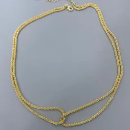 CHOKER MALHA ENTRELAÇADA