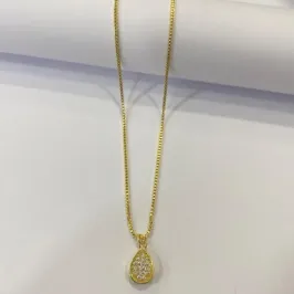 COLAR GOTA CRAVEJADA