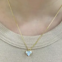 COLAR PONTO DE LUZ DIAMANTE