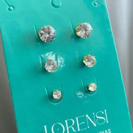 TRIO PONTO DE LUZ 0,8cm/0,6cm/0,4cm