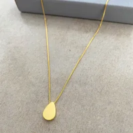 COLAR GOTA MINIMALISTA