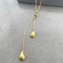 COLAR GOTAS TEXTURIZADAS REGULÁVEL FRONTAL