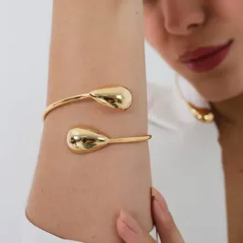 BRACELETE DUAS GOTAS LISAS G