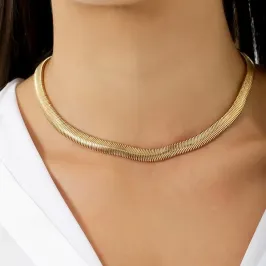 CHOKER MALHA SNAKE GROSSA
