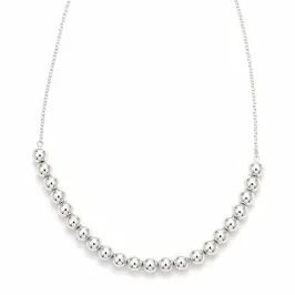 CHOKER MALHA COM ESFERAS