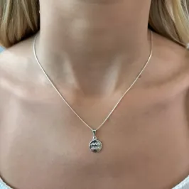 COLAR MEDALHA SIGNO AQUÁRIO