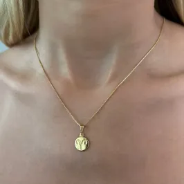 COLAR MEDALHA SIGNO ÁRIES