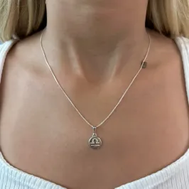 COLAR MEDALHA SIGNO LIBRA