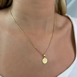 COLAR MEDALHA SIGNO LIBRA