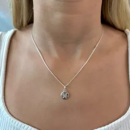 COLAR MEDALHA SIGNO PEIXES