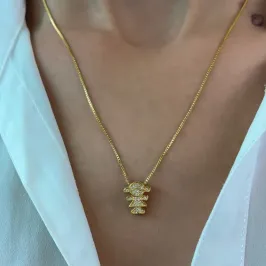 COLAR MENINA CRAVEJADA