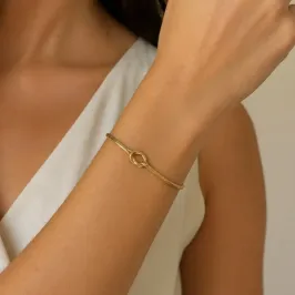 PULSEIRA DUPLA COM NÓ AO MEIO