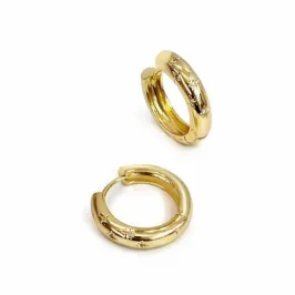 BRINCO ARGOLA C/ ESTRELINHAS CRISTAL