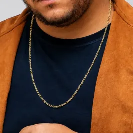 CORRENTE MASCULINA ELO PORTUGUÊS 70cm