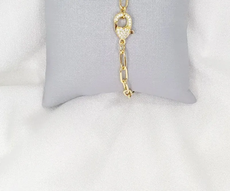 PULSEIRA CARTIER COM FECHO LAGOSTA CRAVEJADO