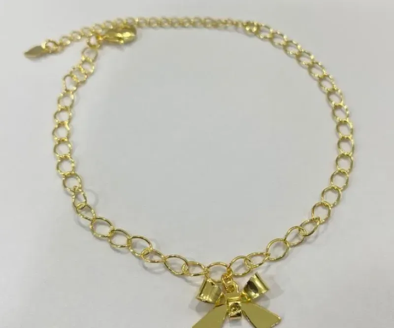PULSEIRA LAÇO COM CORRENTE ELO PORTUGUÊS