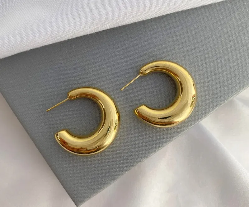 ARGOLA BOLD PONTAS ESTREITAS