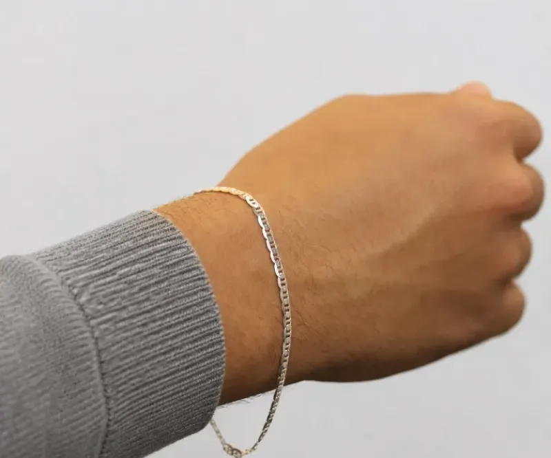PULSEIRA MASCULINA CORRENTE LACRE COM FECHO GAVETA